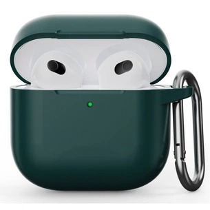 Чохол для навушників Armorstandart Hang Case для Apple AirPods 4 Dark Green (ARM81280) зображення 1