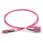 Оптичний патчкорд Digitus LC/UPC-SC/UPC, 50/125 OM4 (Multimode), duplex, 3m (DK-2532-03-4) - зменшене зображення 1