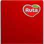 Серветки столові Ruta Колор 3 шари 33х33 см Червоні 20 шт. (4820023741676) - зменшене зображення 1