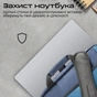 Сумка для ноутбука Promate 15.6" Limber-MB blue (limber-mb.blue) - зменшене зображення 3