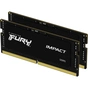 Модуль пам'яті для ноутбука SoDIMM DDR5 32GB (2x16GB) 6400 MHz Impact Kingston Fury (ex.HyperX) (KF564S38IBK2-32) - зменшене зображення 3