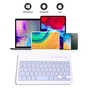Клавіатура BeCover Bluetooth UA Purple (713409) - зменшене зображення 5