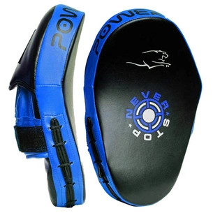 Лапи боксерські PowerPlay 3051 PU Black/Blue (PP_3051_Blue) зображення 1