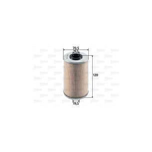 Фільтр паливний Valeo 587913 зображення 1