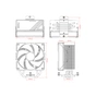 Кулер до процесора ID-Cooling Frozn A410 ARGB (FROZN A410 ARGB) - зменшене зображення 7