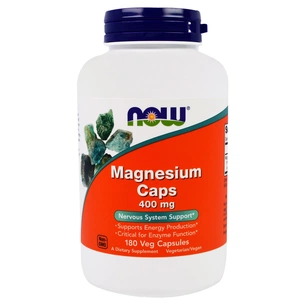 Мінерали Now Foods Магній 400мг, 180 гелевих капсул (NOW-01283) зображення 1