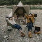 Крісло складане Naturehike -качалка NH21JJ004 бежеве (6927595782958) - зменшене зображення 4