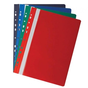 Папка-швидкозшивач Buromax A4, perforated, PVC, assorted colors/ PROFESSIONAL (BM.3331-99) зображення 1