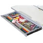 Парта Mealux Edmonton Multicolor Grey (BD-610 W/МС + G з полицею) - уменьшенное изображение 9