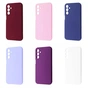 Чохол-накладка Wave Full Silicone Cover для Samsung Galaxy A15 4G SM-A155/A15 5G SM-A156 White - зменшене зображення 2