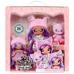 Лялька Na! Na! Na! Surprise Сім'я Кітті Лаванди (575962) зображення 1