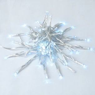 Гірлянда YES! Fun Нитка 70 LED Холодно-біла 4.9 м Мерехтіння USB (975063) зображення 1