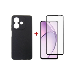 Чохол до мобільного телефона Dengos Oppo A3 Carbon + glass (Black) (DG-KM-112) зображення 1