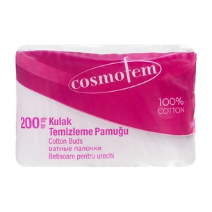 Ватні палички Ipek Cosmofem Cotton Buds В пакеті 200 шт. (8691275900243) зображення 1