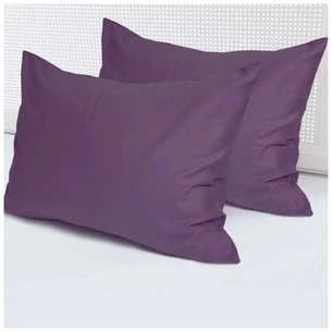 Наволочка Ярослав Сатин сливова 09 50х70 -2шт (39744) зображення 1