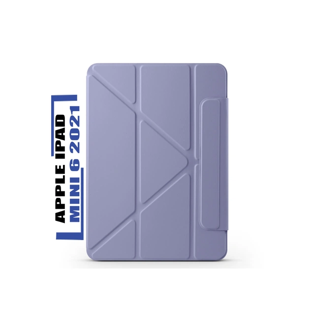 Чохол до планшета BeCover Ultra Slim Origami Magnetic Apple iPad Mini 6 2021 Deep Purple (712945) - зображення 1