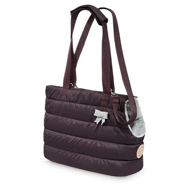 Переноска для животных Chloe's Home Sienna 38х23х14 см сливовая (CLH5729) - изображение 1