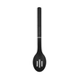 Ложка поварская KitchenAid Classic для сервірування з прорізами 34 см чорний (KHH004OHOBEG) - уменьшенное изображение 1