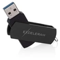USB флеш накопичувач eXceleram 128GB P2 Series Black/Black USB 3.1 Gen 1 (EXP2U3BB128) - зменшене зображення 3