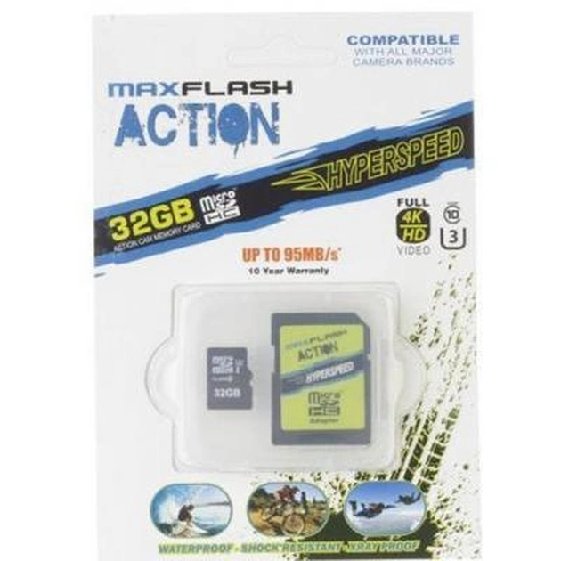 Карта пам'яті Maxflash 32GB microSD Class 10 (SD32GTF30M-R) - изображение 1