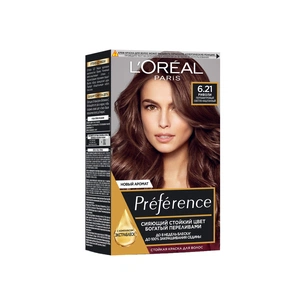 Фарба для волосся L'Oreal Paris Preference 6.21 - Перламутровий світло-каштановий (3600523018284/3600524118372) зображення 1