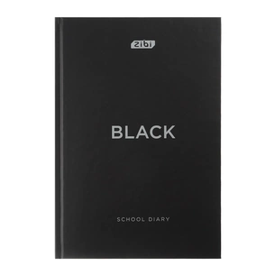 Дневник школьный ZiBi BLACK А5, 40 листов, твердая обложка (ZB.13760-01) изображение 1