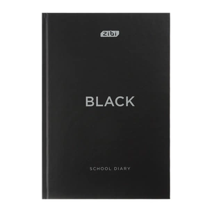Дневник школьный ZiBi BLACK А5, 40 листов, твердая обложка (ZB.13760-01) изображение 1