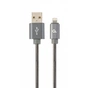 Дата кабель USB 2.0 AM to Lightning 2.0m Cablexpert (CC-USB2S-AMLM-2M-BG) - зменшене зображення 1