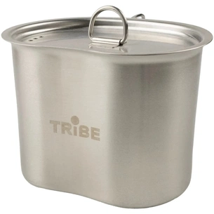 Котел туристичний Tribe Scout 0,7 л сталевий (T-FH-0011-metal) зображення 1