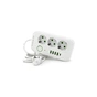 Мережевий фільтр живлення Voltronic F09U, 3 роз EU, 4USB White (F09U-White) - зменшене зображення 1