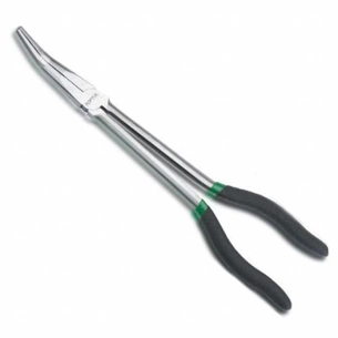 Плоскогубці Toptul подовжені прямі вигнуті 280мм (угол 45°) (DFAH1211) зображення 1