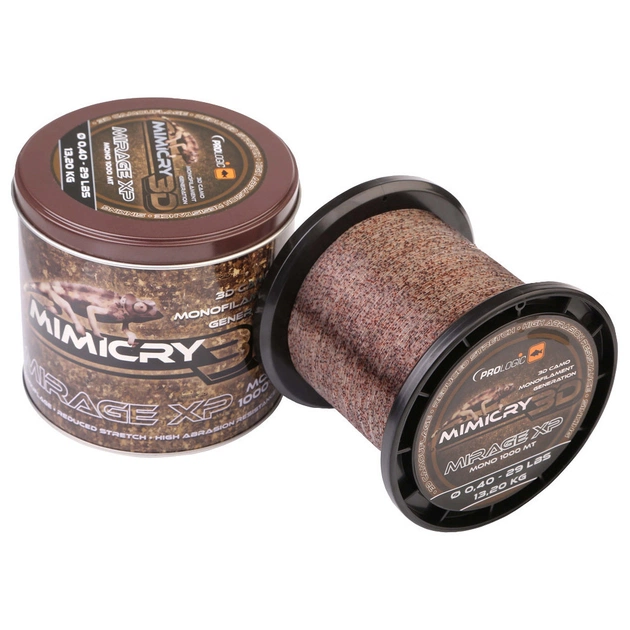 Волосінь Prologic Mimicry Mirage XP 1000m Camo 0.33mm 18lb/8.3kg (1846.04.30) - зображення 1