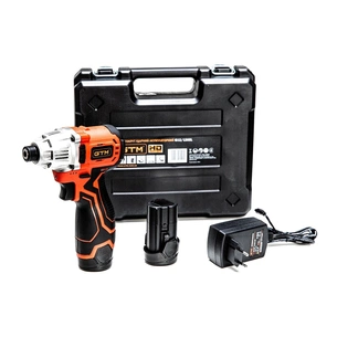 Гайковерт GTM ударний IS12/120BL, 12В, 120Нм, 0-3000 об/хв, 2x2Ah (IS12/120BL) зображення 1