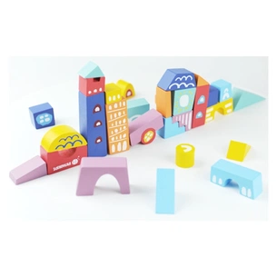 Конструктор Bravokids дерев'яний Пізанська вежа 30 елементів (786426) зображення 1