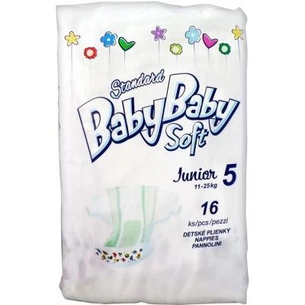 Підгузки BabyBaby Soft Standard Junior 5 (11-25 кг) 16 шт (8588004865617) зображення 1