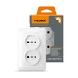 Розетка Videx BINERA 2ая (VF-BNSK2-W) - зменшене зображення 4