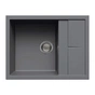 Мийка кухонна Elleci UNICO 125 TITANIUM 73 - зменшене зображення 1