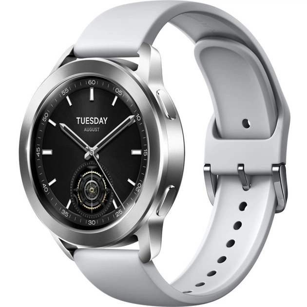 Смарт-годинник Xiaomi Watch S3 Silver (BHR7873GL) (1025029) - изображение 1