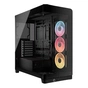 Корпус для ПК Corsair FRAME 4500X LX-R RGB Tempered Glass Black (CC-9011316-WW) - зменшене зображення 1