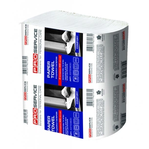 Паперові рушники PRO service Comfort Z-складання 2 шари 200 аркушів (4823071621655) зображення 1