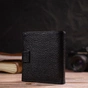 Гаманець Canpellini З натуральної шкіри Чорний (21728) - зменшене зображення 10