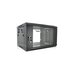 Шафа настінна Merlion 6U 19" 600*600*367 (Ш*Г*В)мм, black (Ml3-6606 / 23525) изображение 1