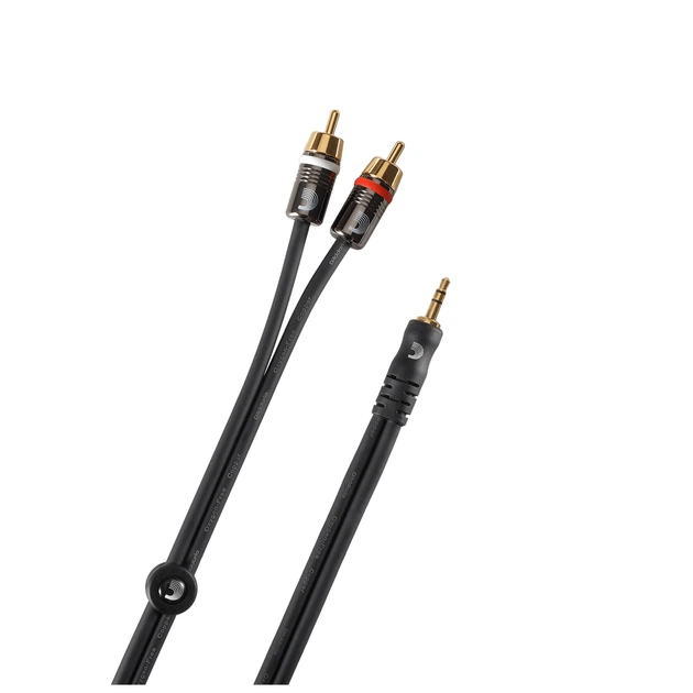 Інсертний кабель D'Addario Custom Series Dual RCA to 3.5 Stereo Mini Jack Cable (1.5m) (PW-MP-05) - picture 5
