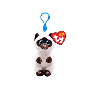 М'яка іграшка Ty Beanie Bellies Сіамська кішка MISO 12см (43106) зображення 1