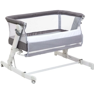 Ліжечко Chicco Next2Me Pop Up Темно-сіра (79299.57) зображення 1