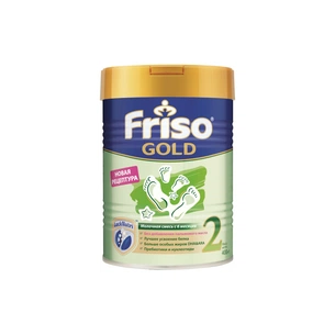 Дитяча суміш Friso молочна Gold 2 LockNutri +6 міс. 400 г (8716200722773) зображення 1