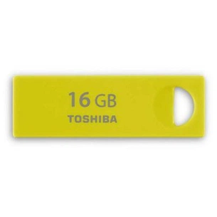 USB флеш накопичувач Toshiba 16Gb Enshu Yellow/Green USB 2.0 (THNU16ENSYELL(BL5) зображення 1
