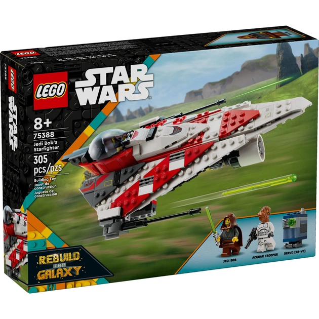 Конструктор LEGO Star Wars Зоряний винищувач джедая Боба 305 деталей (75388) - зображення 1