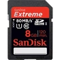 Карта пам'яті SanDisk 8Gb SDHC HD Video eXtreme UHS-I Class 10 (SDSDXS-008G-X46) - зменшене зображення 1