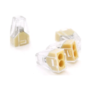 З'єднувач кабелю 2-pin аналог WAGO K773-102, 50штпак Voltronic (K773-102/50) picture 1